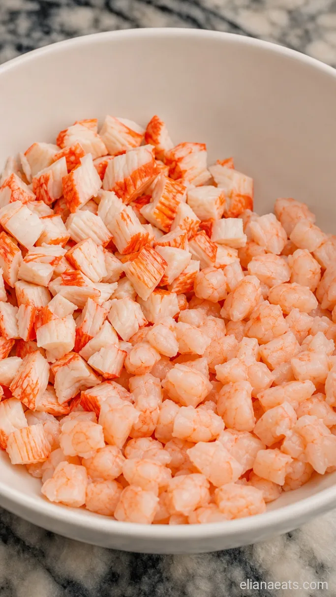 Step 1: Chop the Seafood