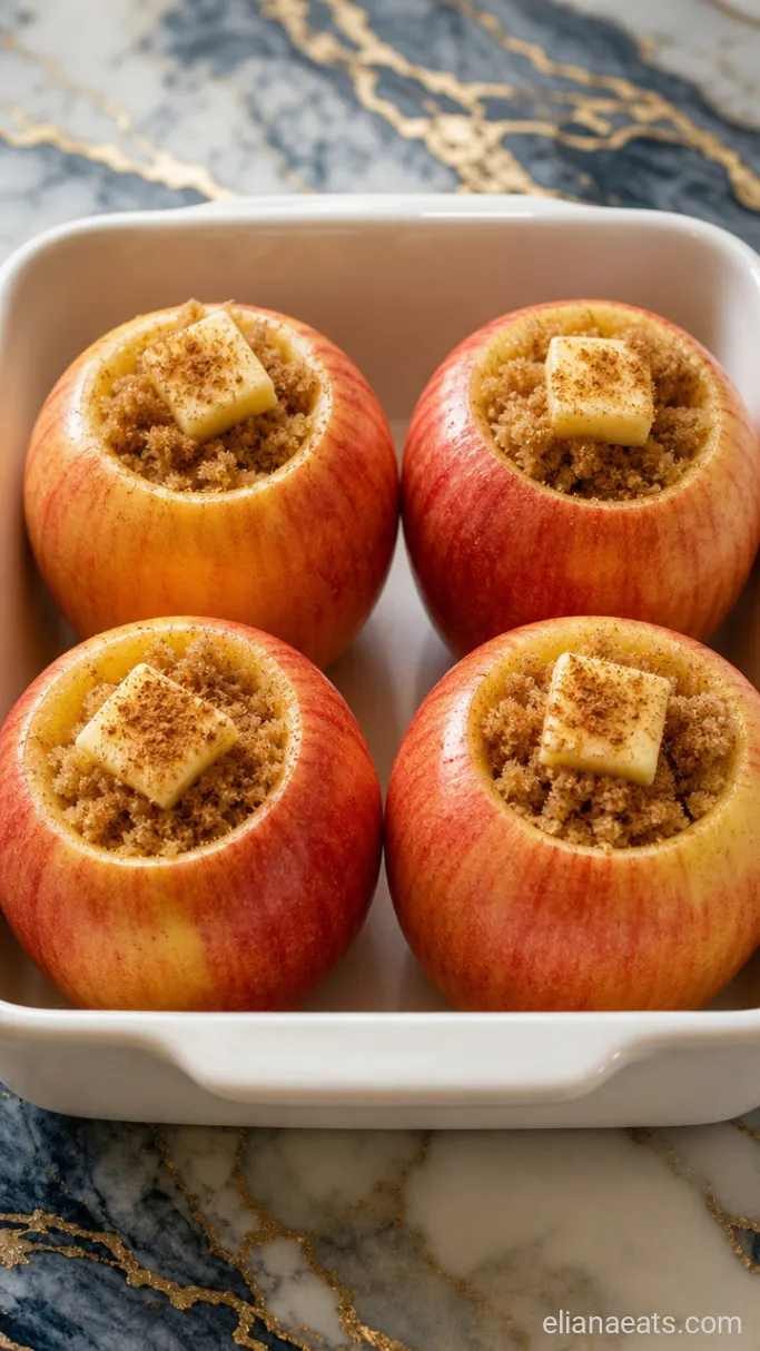 Step 1: Core and Fill the Apples
