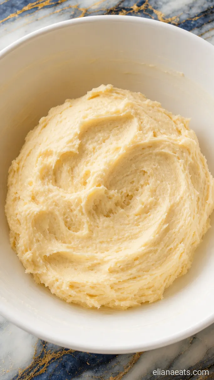 Step 1: Cream the Shortbread Dough