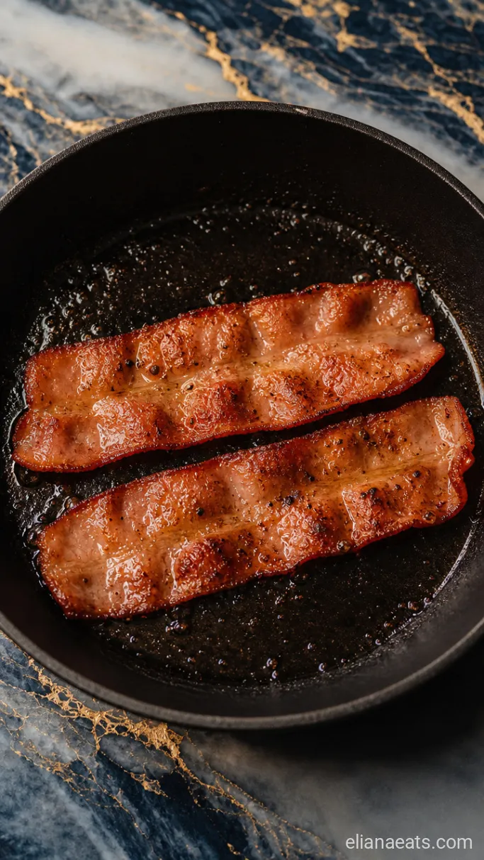 Step 1: Crisp the Turkey Bacon