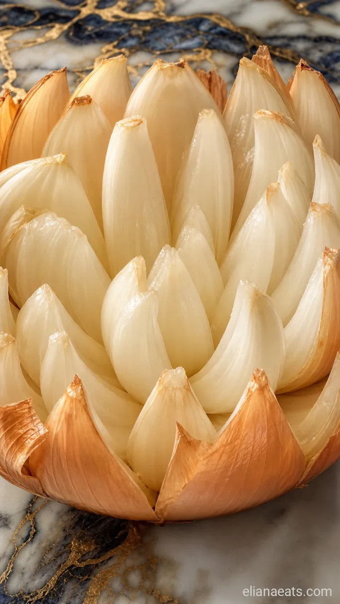 Step 1: Cut the Onion into Petals