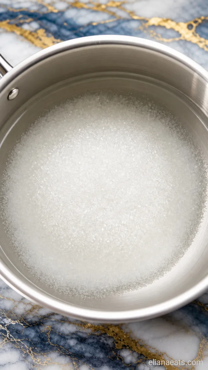 Step 1: Dissolve the Sugar in Water