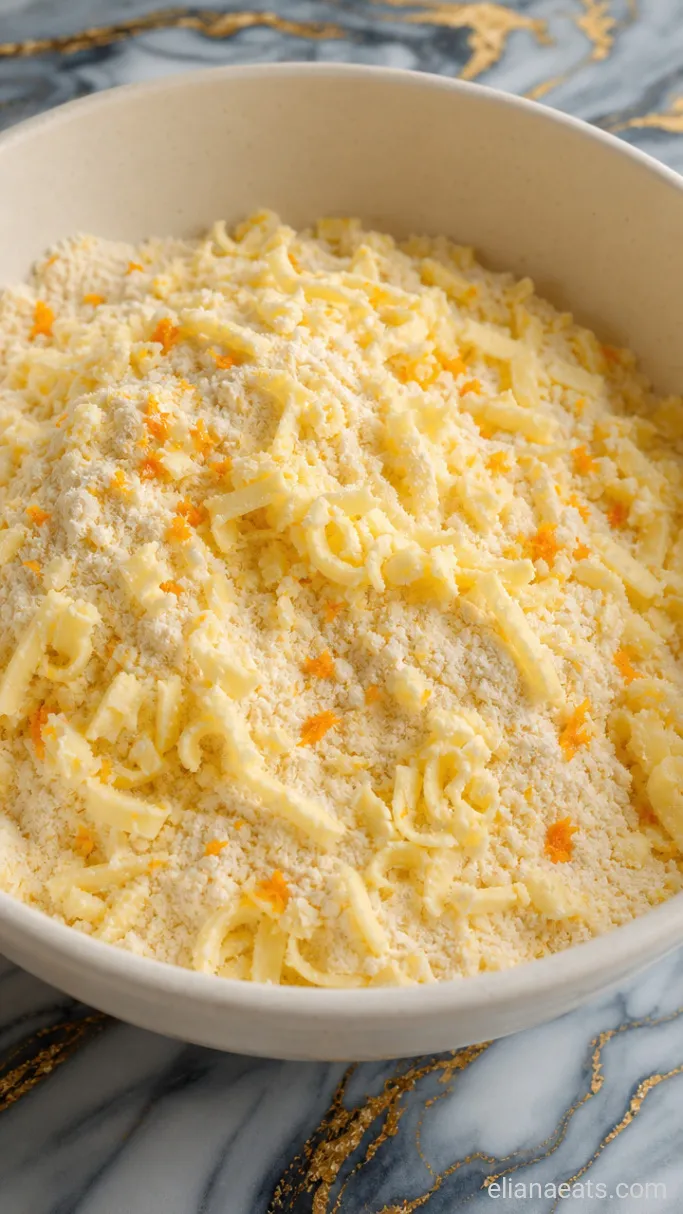 Step 1: Grate the Butter Into the Dry Ingredients