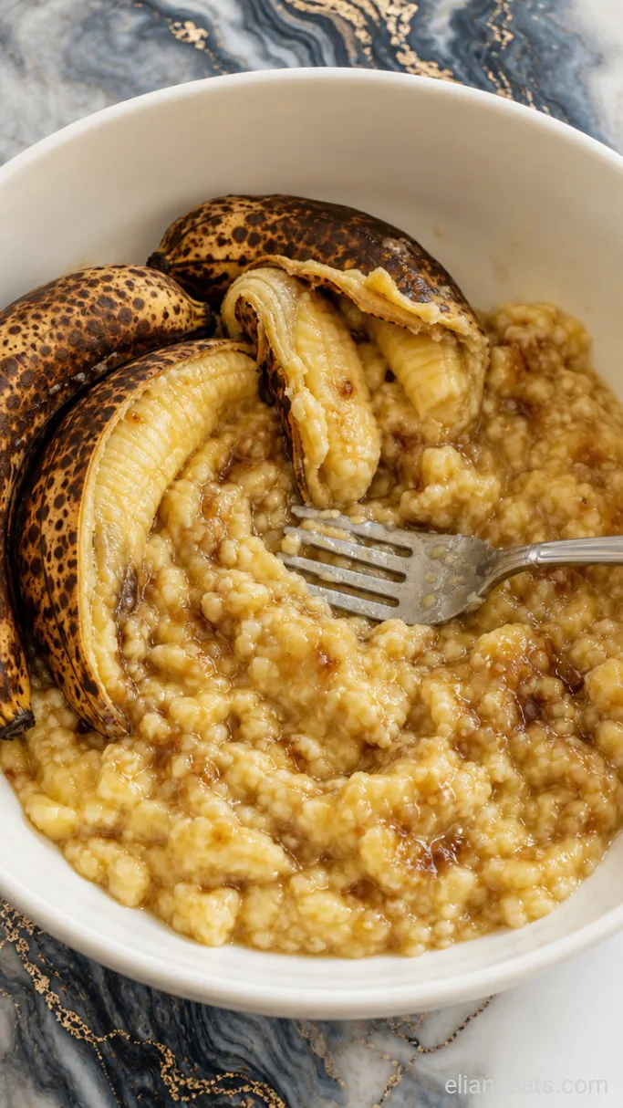Step 1: Mash the Bananas