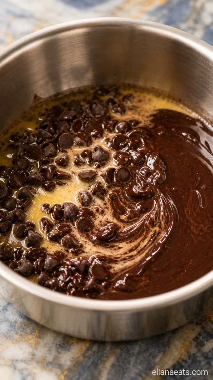 Step 1: Melt the Chocolate and Butter