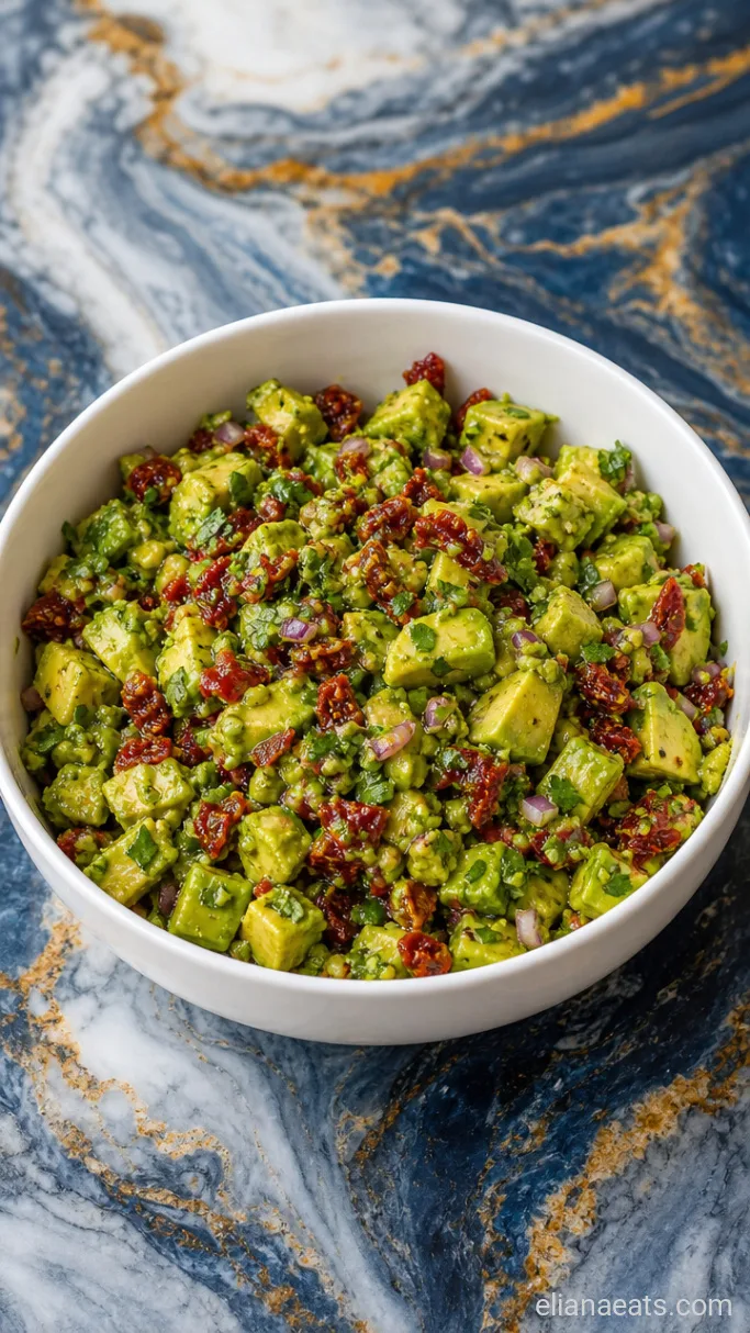 Step 1: Mix the Avocado Filling