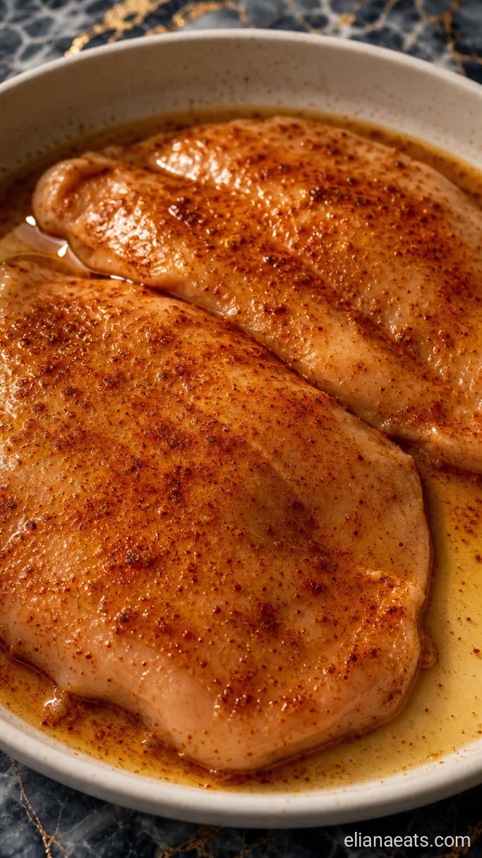 Step 1: Pound and Marinate the Chicken
