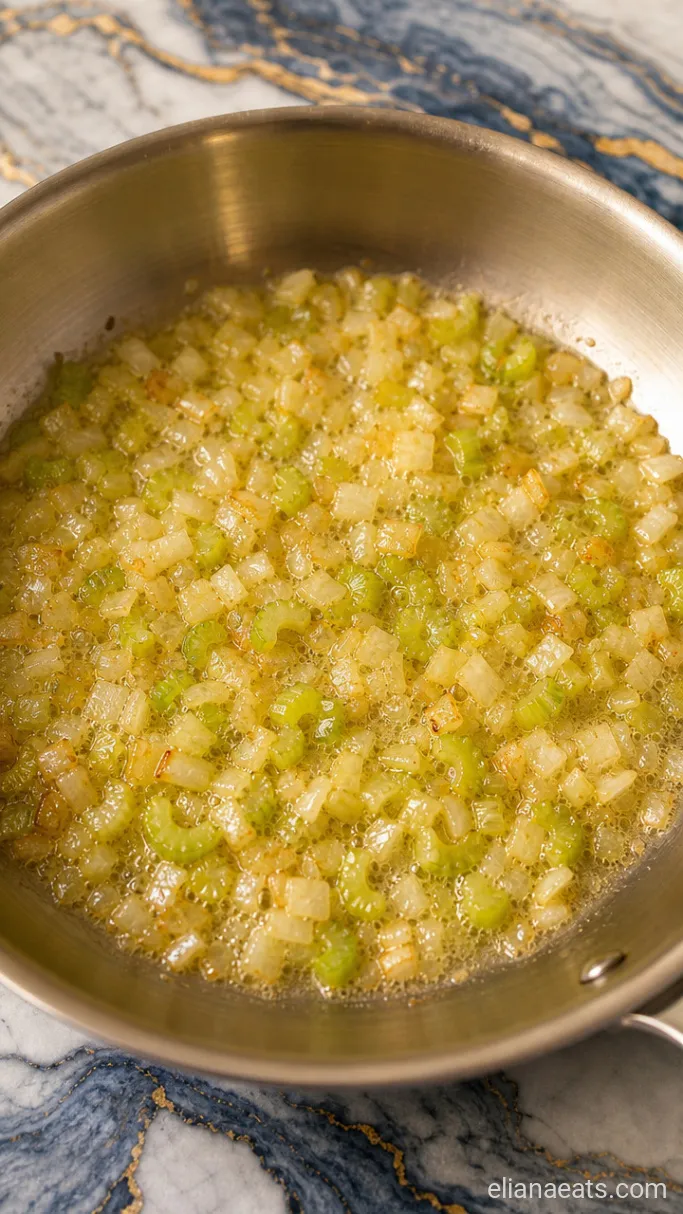 Step 1: Sauté the Vegetables