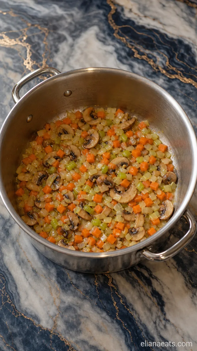 Step 1: Sauté the Vegetables