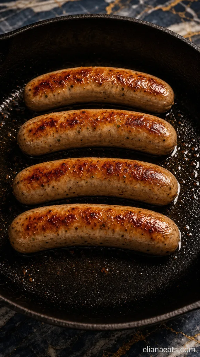 Step 1: Sear the Sausages