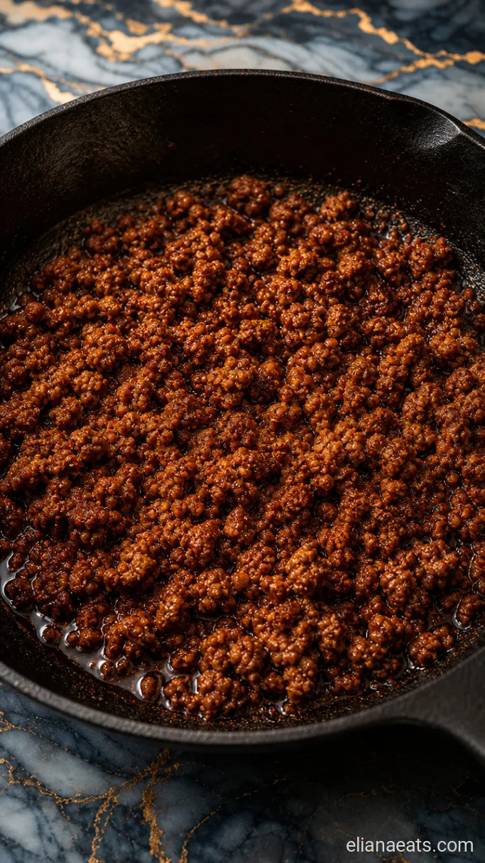 Step 1: Season and Brown the Beef