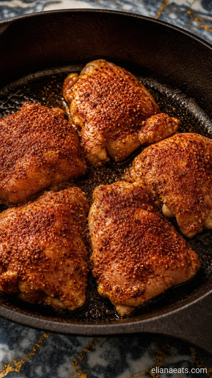 Step 1: Season and Sear the Chicken