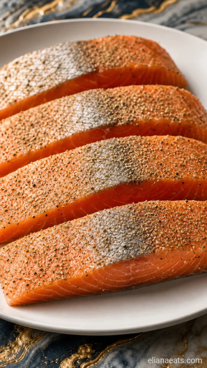 Step 1: Season the Salmon