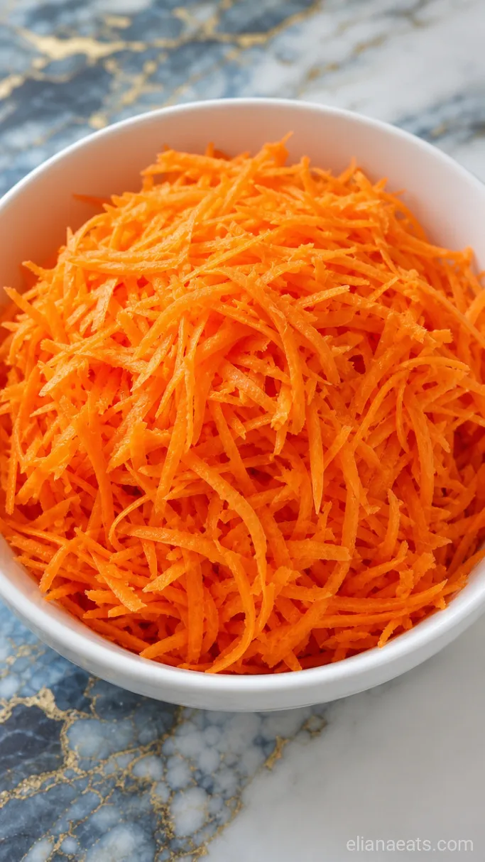 Step 1: Shred the Carrots