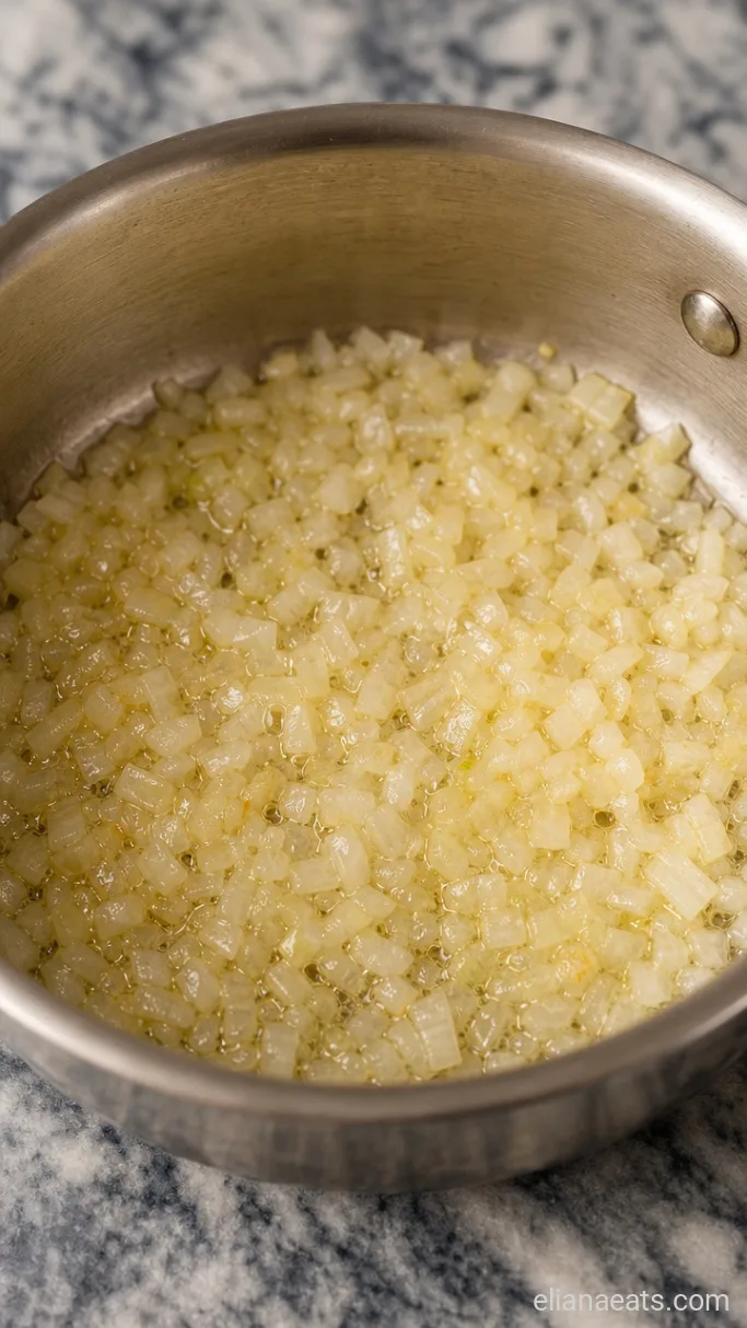 Step 1: Soften the Onion
