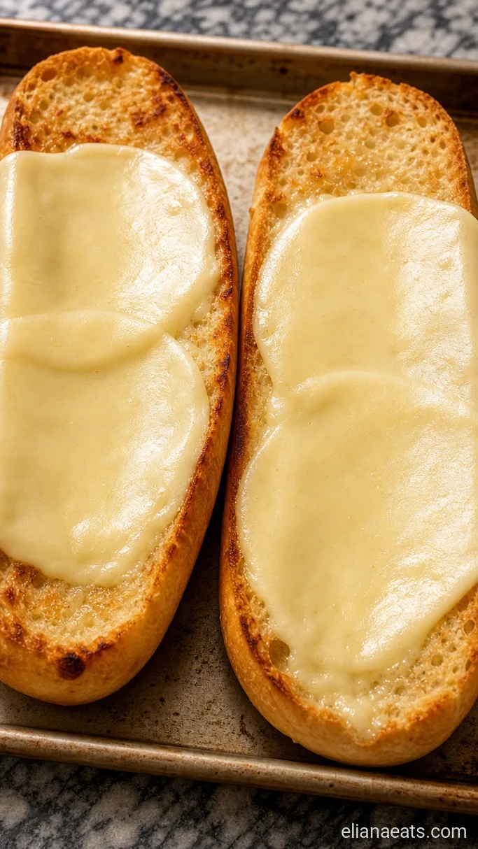 Step 1: Toast the Rolls and Melt the Cheese