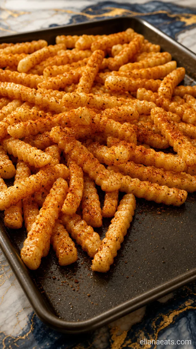 Step 1: Toss the Fries in Oil and Seasoning