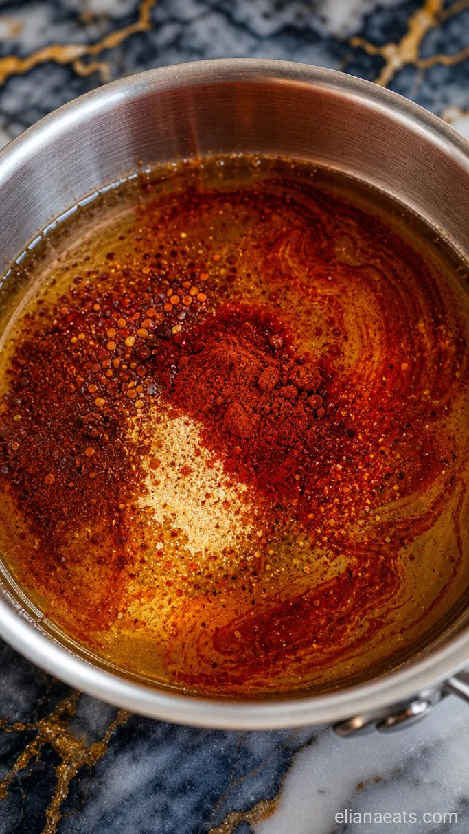 Step 1: Warm the Oil and Bloom the Spices