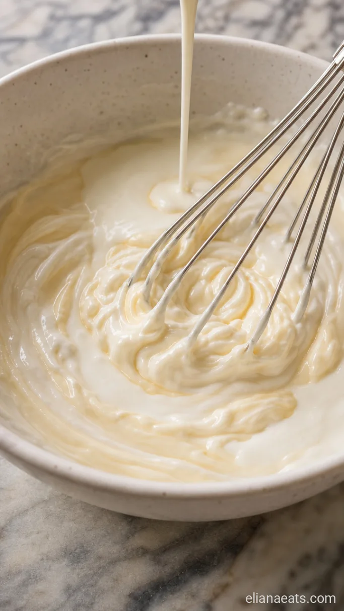 Step 1: Whisk the Creamy Base