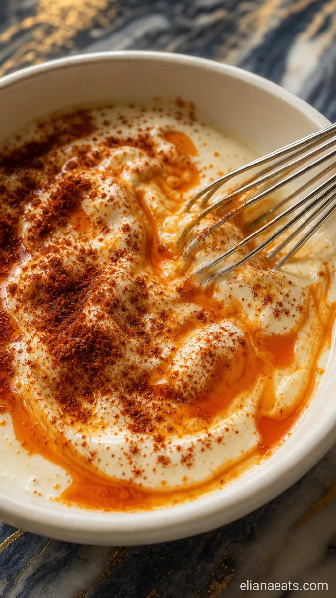 Step 1: Whisk the Sauce Together
