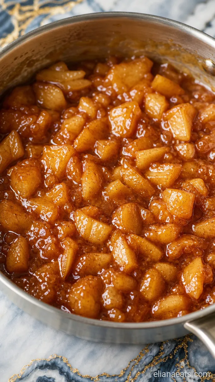 Step 2: Cook the Apple Filling