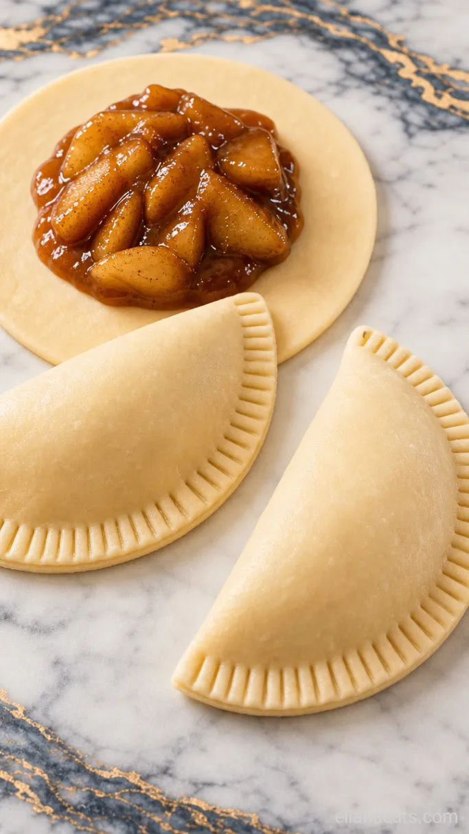 Step 2: Cut and Fill the Dough