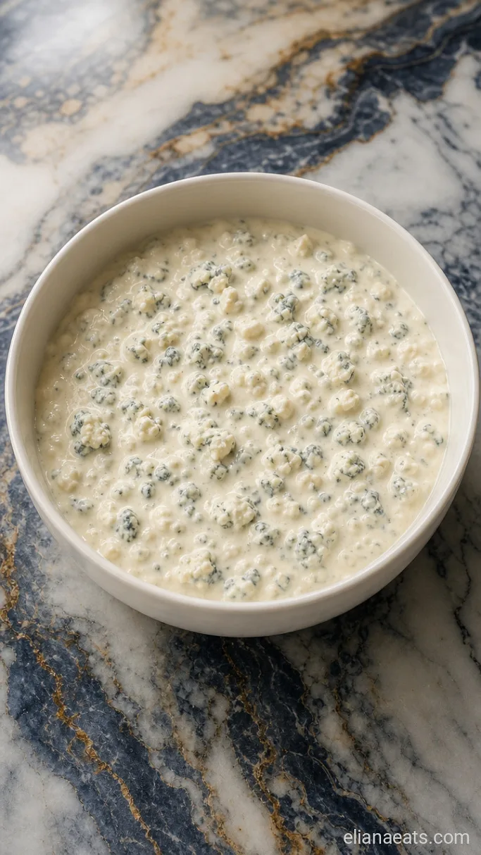 Step 2: Fold in the Blue Cheese