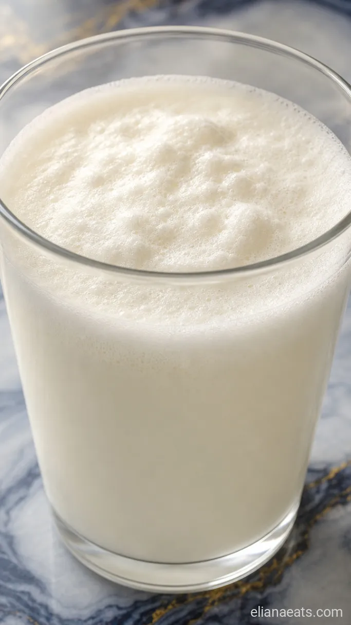 Step 2: Froth the Cream Lightly