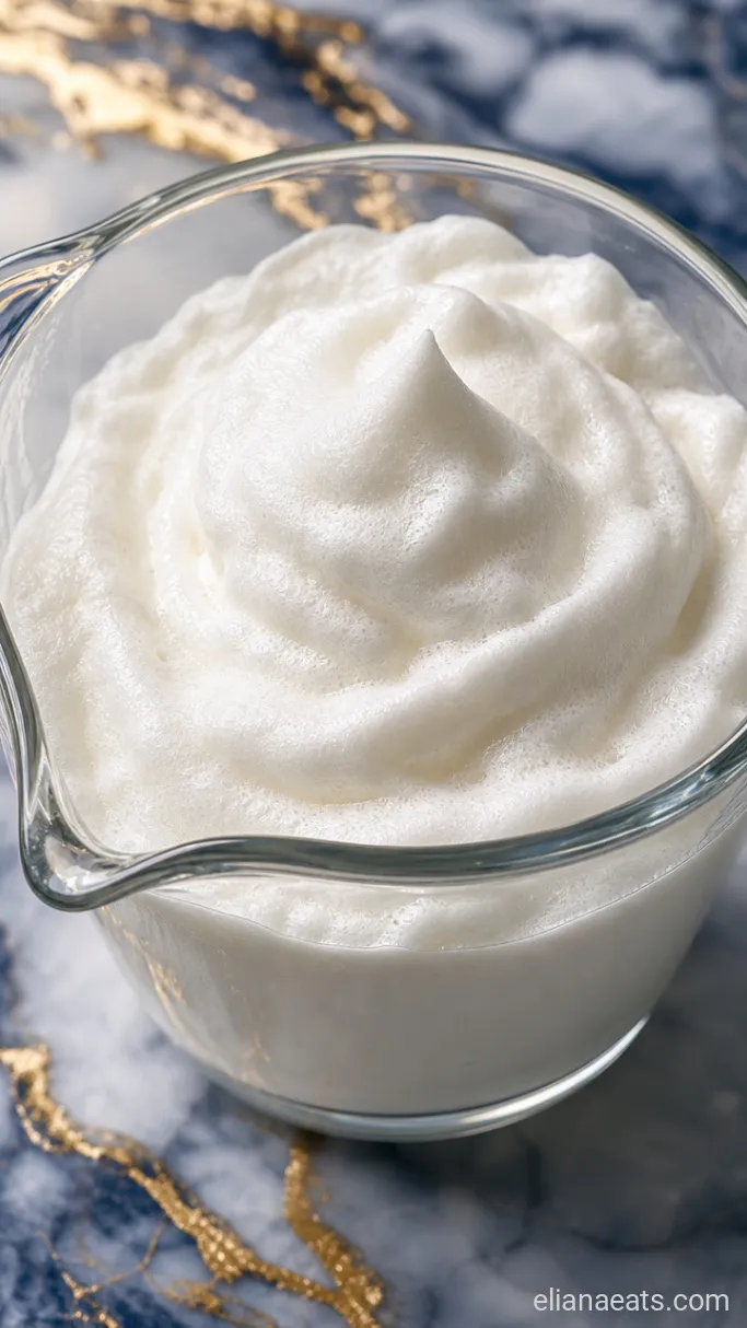 Step 2: Froth Until Thick