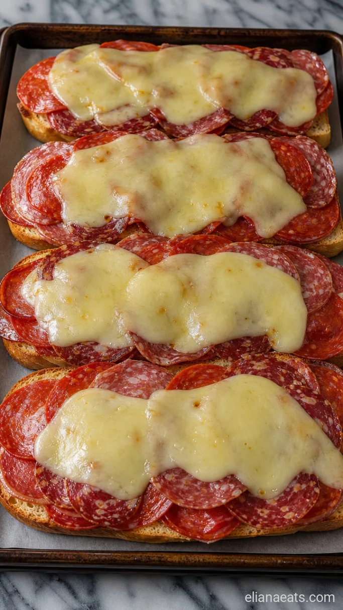 Step 2: Layer the Meats and Melt the Cheese