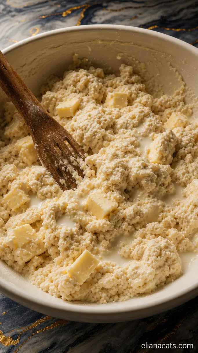 Step 2: Mix the Biscuit Dough