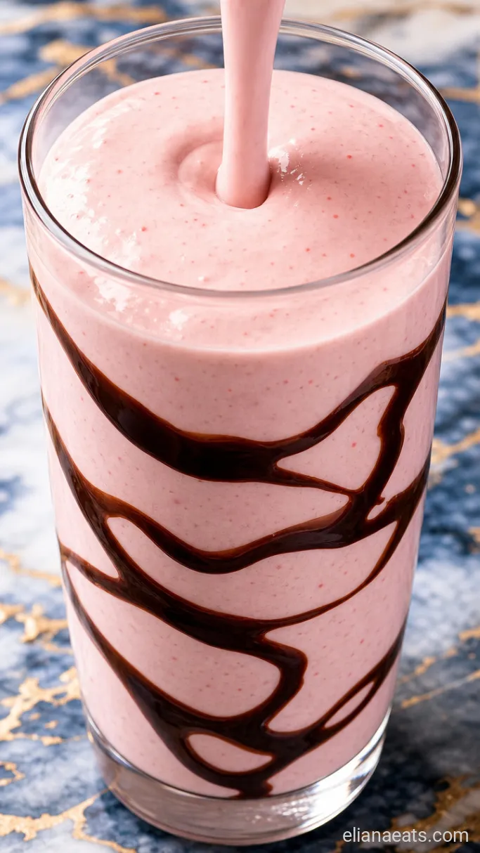 Step 2: Pour and Layer the Shake