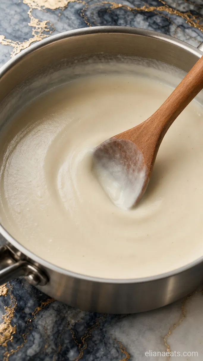 Step 2: Pour in the Milk