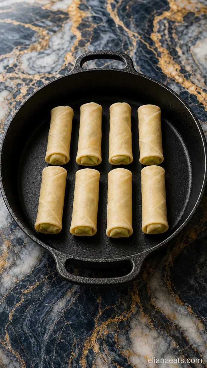 Step 2: Roll the Egg Rolls