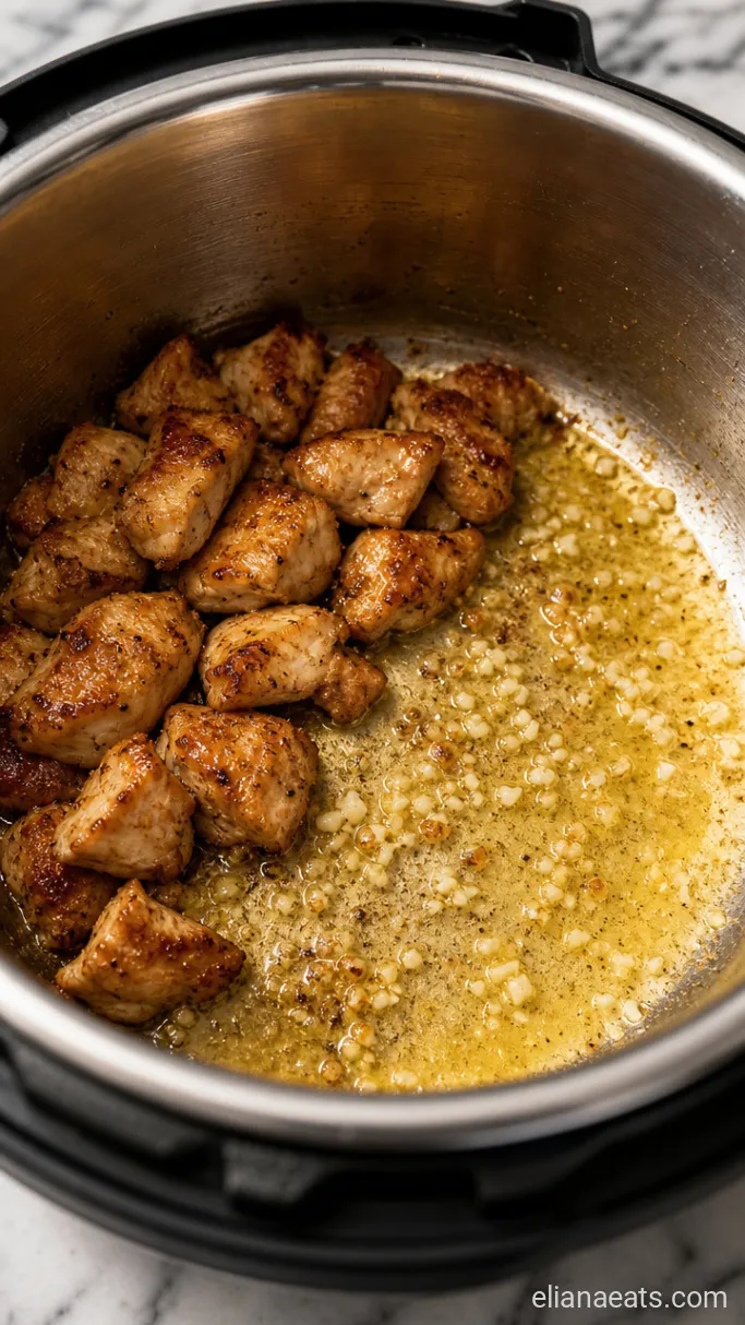 Step 2: Sauté the Garlic