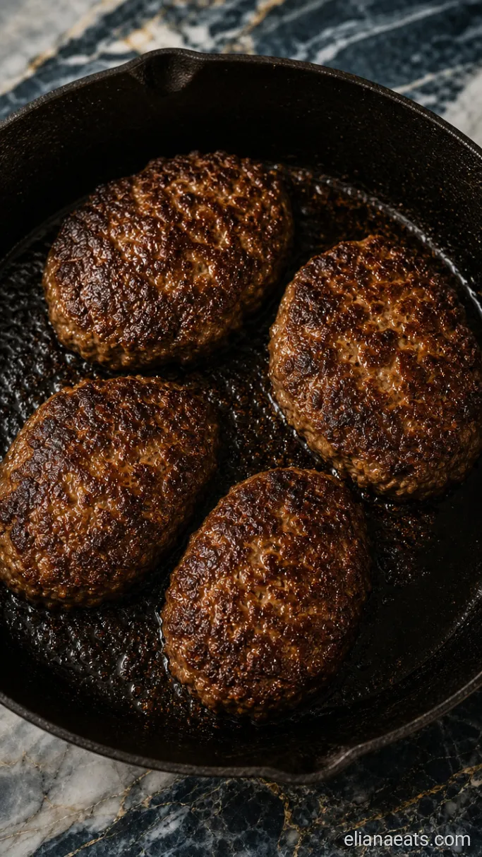Step 2: Sear the Patties