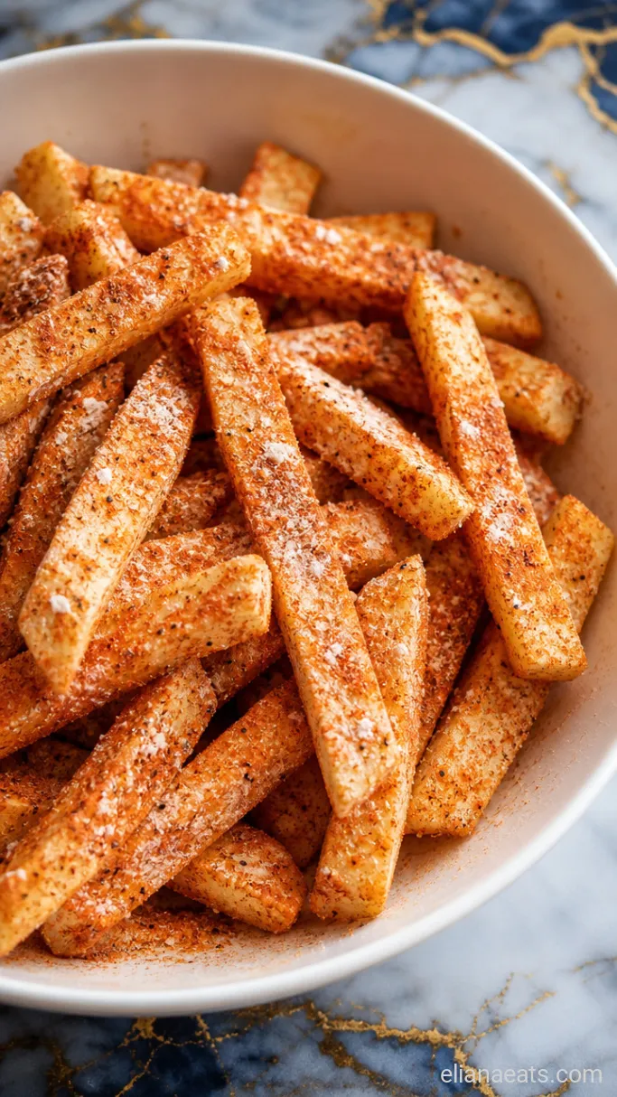 Step 2: Season and Coat the Fries