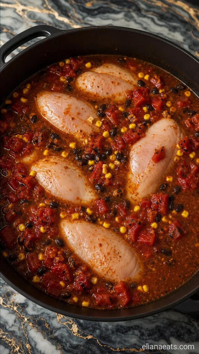 Step 2: Season and Simmer the Chicken