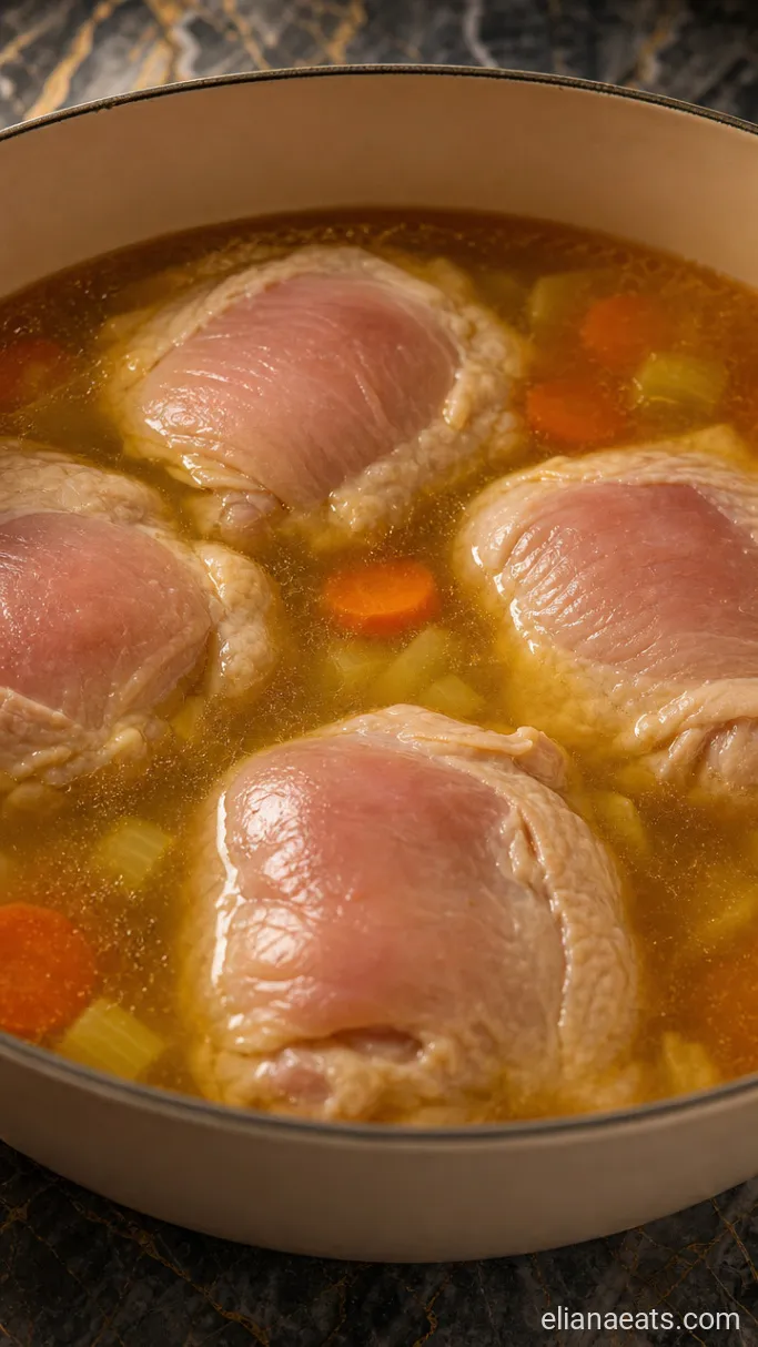 Step 2: Simmer the Chicken
