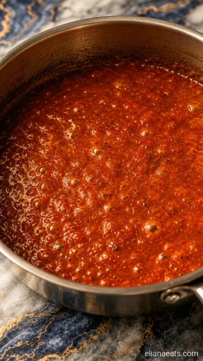 Step 2: Simmer the Sauce