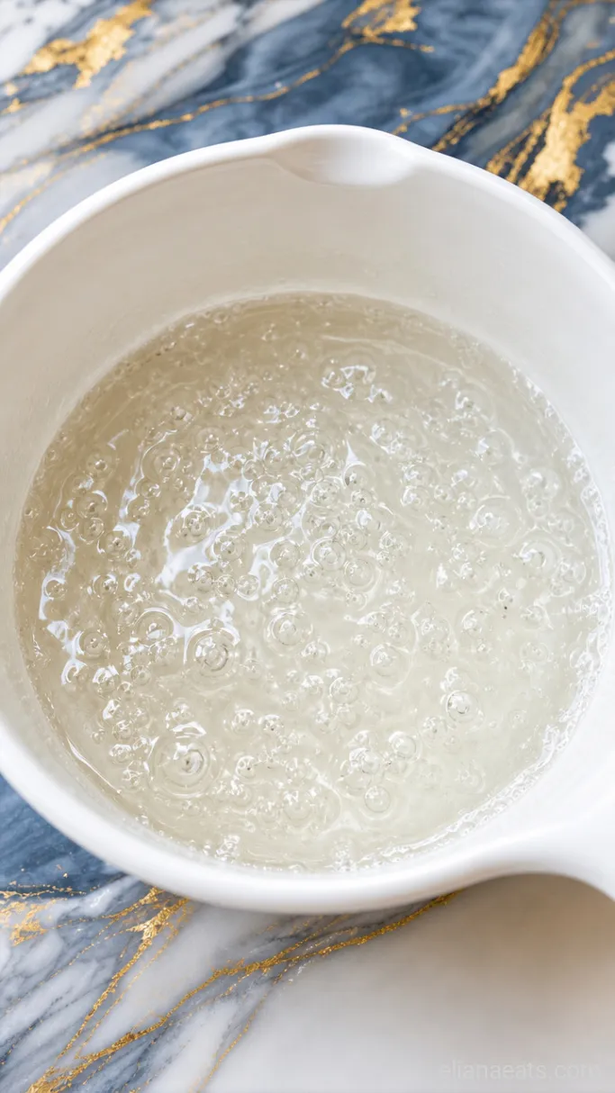 Step 2: Simmer the Simple Syrup