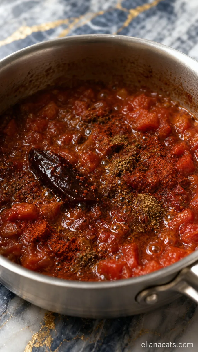 Step 2: Simmer the Tomato Base