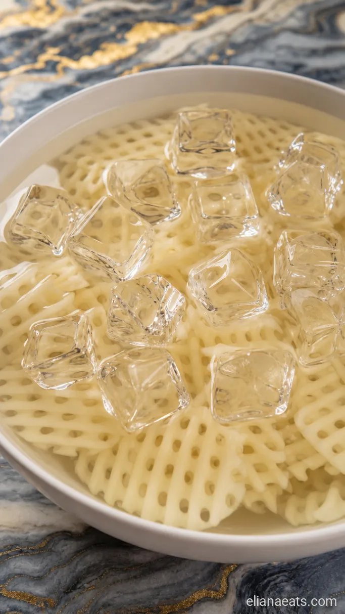 Step 2: Soak the Cut Potatoes