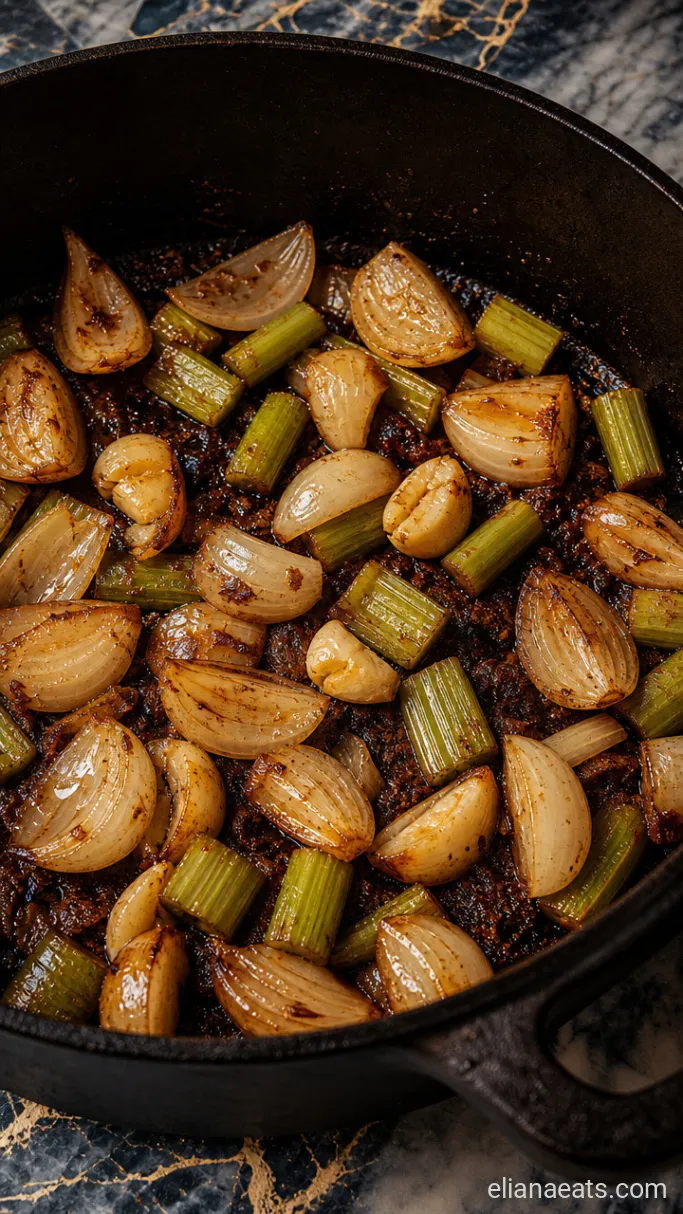 Step 2: Soften the Aromatics