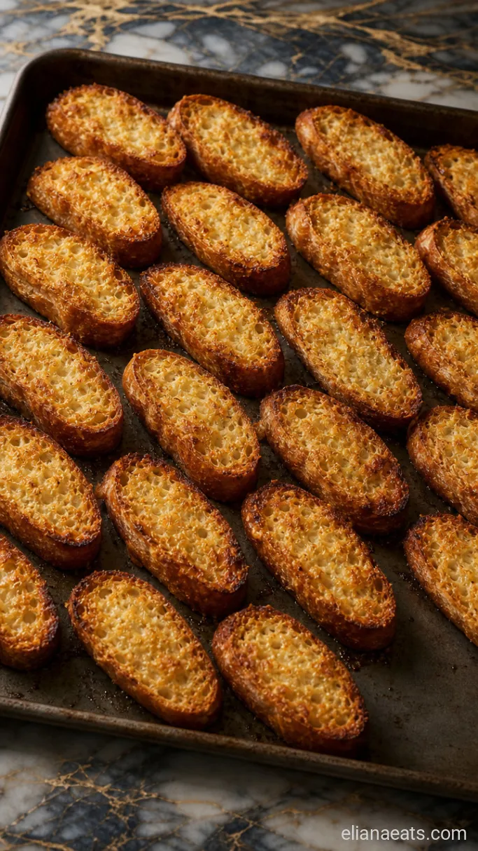 Step 2: Toast the Baguette Slices