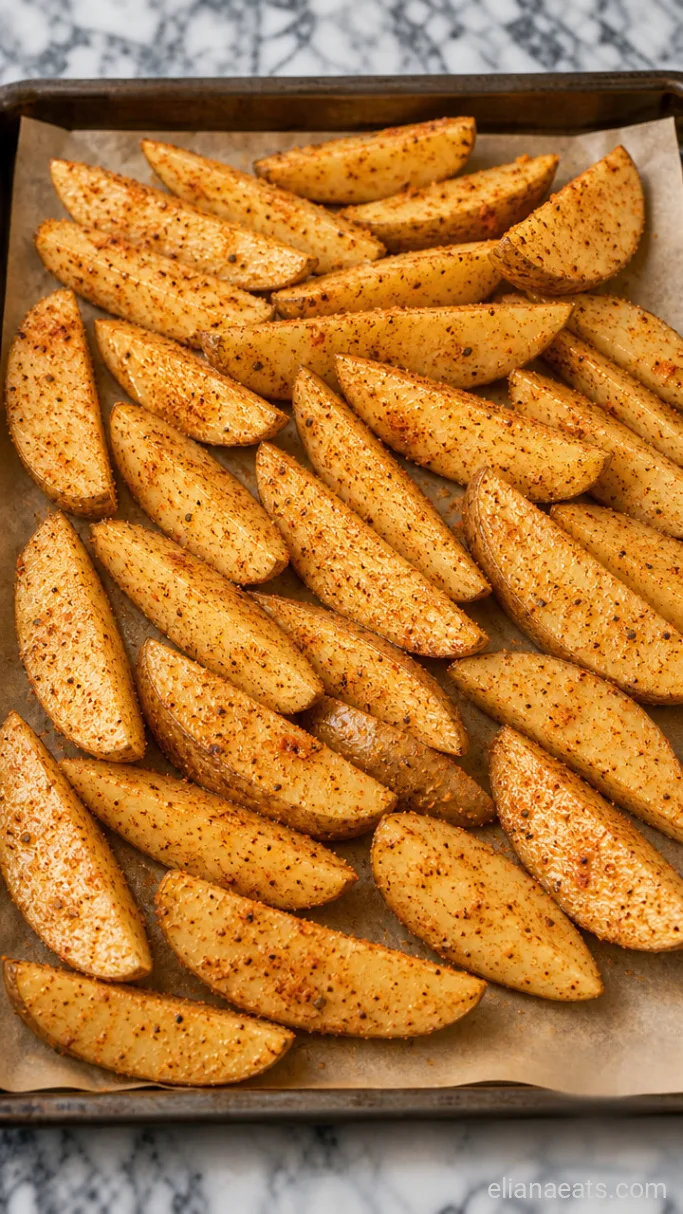 Step 2: Toss the Wedges in Seasoning