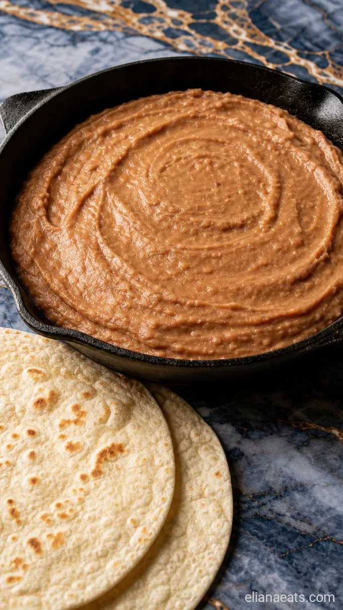Step 2: Warm the Beans and Tortillas
