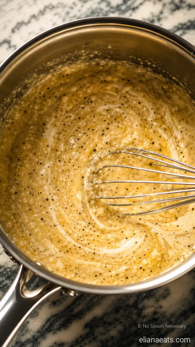 Step 2: Whisk in the Parmesan