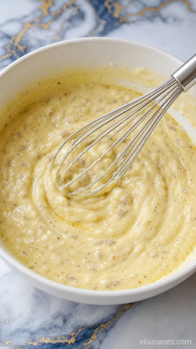Step 2: Whisk the Caesar Dressing