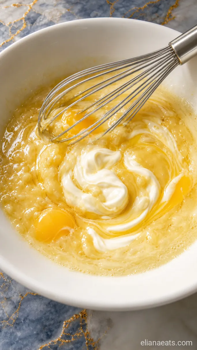 Step 2: Whisk the Wet Ingredients